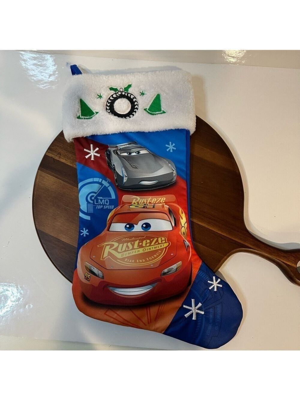 Disney Cars Christmas Stocking – Lightning McQueen & Jackson Storm